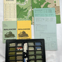 Avalanche: The Salerno Landings Game - 1976 - Game Designers Workshop - Very Good Condition