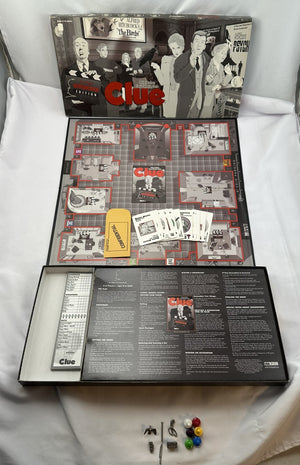 Alfred Hitchcock Clue Game - 1999 - Parker Brothers - Great Condition