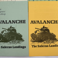 Avalanche: The Salerno Landings Game - 1976 - Game Designers Workshop - Very Good Condition