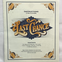 Last Chance Game - 1995 - Milton Bradley - New