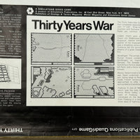 Thirty Years War Game - 1976 - SPI - Very Good Condition