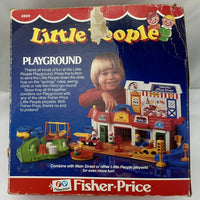 Fisher Price Little People Playground #2525 - Complete - 1986 - Great Condition