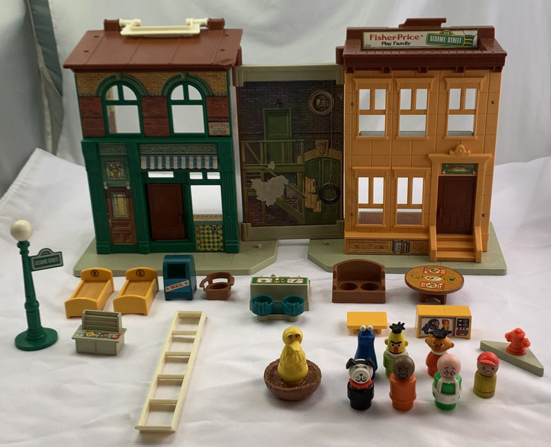Playhouse Sesame Street House Toy 1980 Sesame Street Houses Mercari