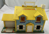 Fisher Price Little People Family Play House - 1969 - Very Good Condition