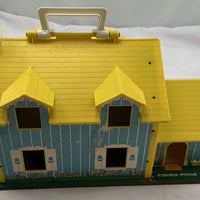 Fisher Price Little People Family Play House - 1969 - Very Good Condition