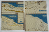 Four Battles in North Africa Game - 1976 - SPI - Very Good Condition