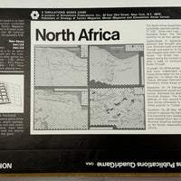 Four Battles in North Africa Game - 1976 - SPI - Very Good Condition