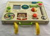Crib Busy Box Activity Center with Straps - 1973 - Fisher Price - Great Condition