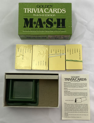 Trivia Game: M.A.S.H. Edition Game Cards Only - 1984 - Golden - Great Condition