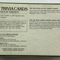 Trivia Game: M.A.S.H. Edition Game Cards Only - 1984 - Golden - Great Condition