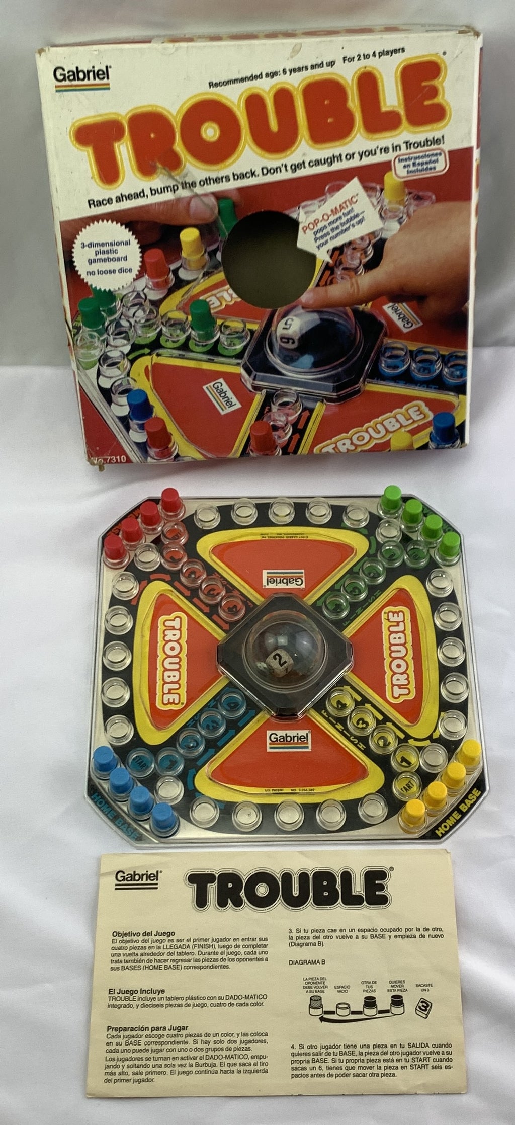Trouble Game - 1977 - Gabriel - Good Condition