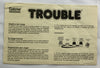Trouble Game - 1977 - Gabriel - Good Condition