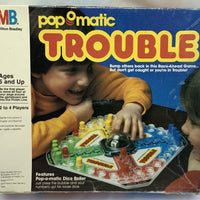 Trouble Game - 1986 - Milton Bradley - Very Good Condition