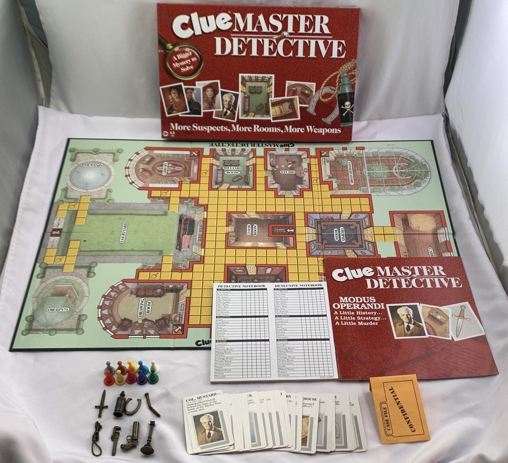 Clue Master Detective Game - 2021 - Hasbro - Great Condition