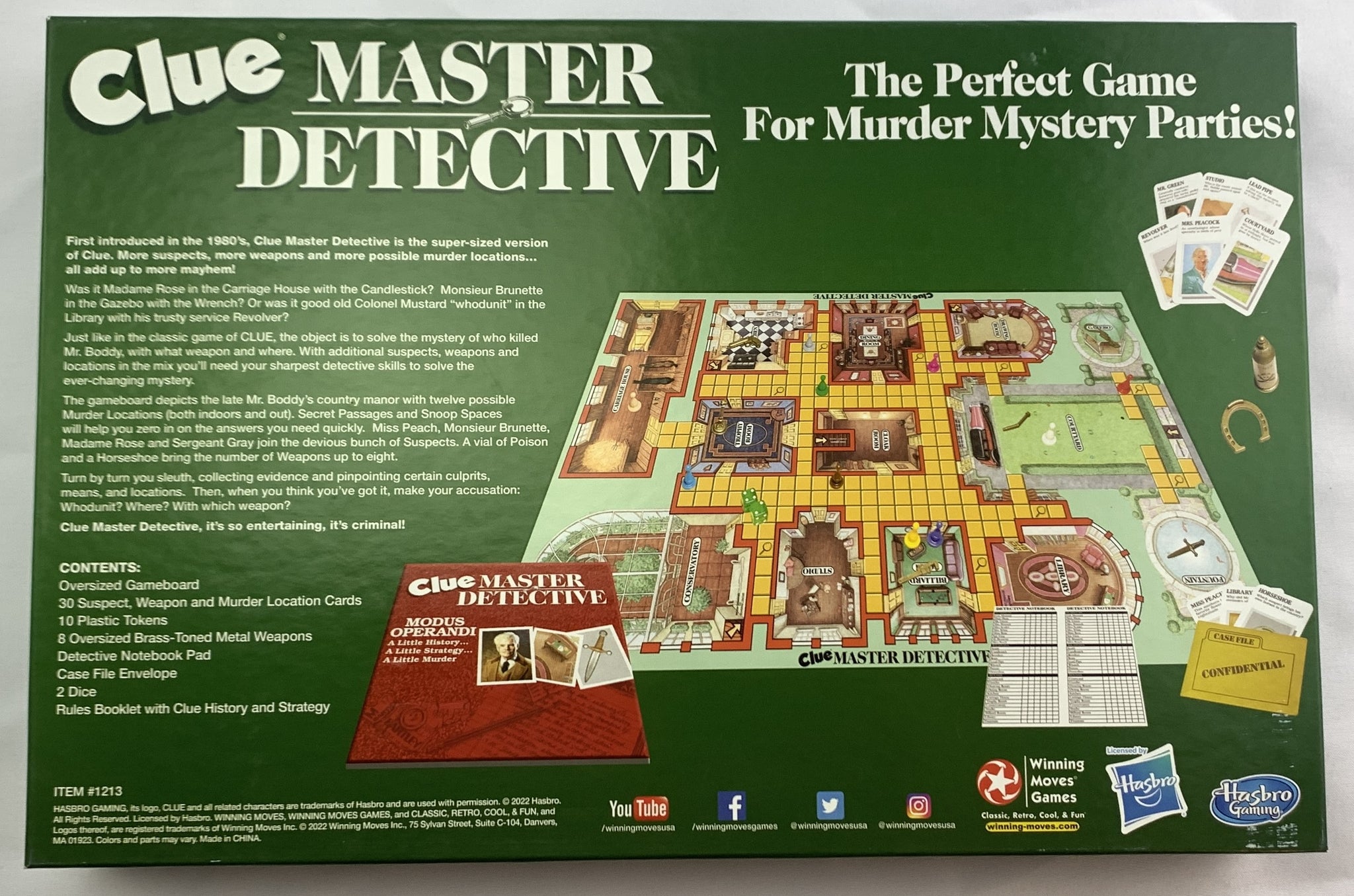Clue Master Detective Game 2021 Hasbro Great Condition Mandi #39 s Clue Master Detective Game 2021 Hasbro Great Condition Mandi #39 s