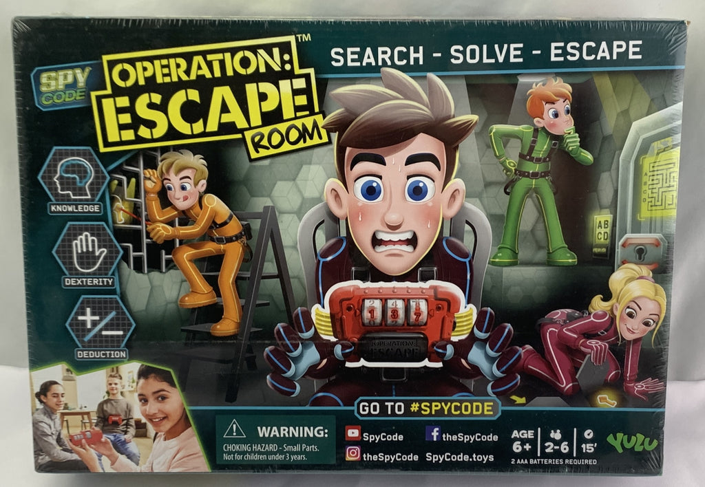 Spy Code Operation Escape Room Game - 2017 - YULU -  New/Sealed
