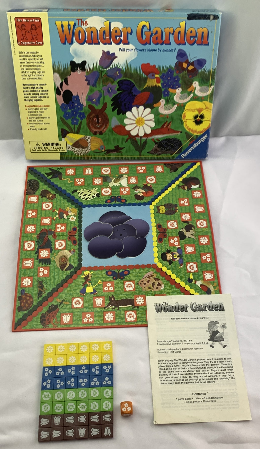 The Wonder Garden Board Game - 1996 - Ravensburger - Great Condition