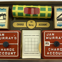 Jan Murray's Charge Account TV Word Game - 1961 - Transogram - Great Condition