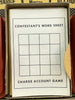 Jan Murray's Charge Account TV Word Game - 1961 - Transogram - Great Condition