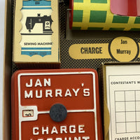 Jan Murray's Charge Account TV Word Game - 1961 - Transogram - Great Condition