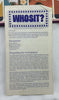 Whosit? Game - 1976 - Parker Brothers - Good Condition