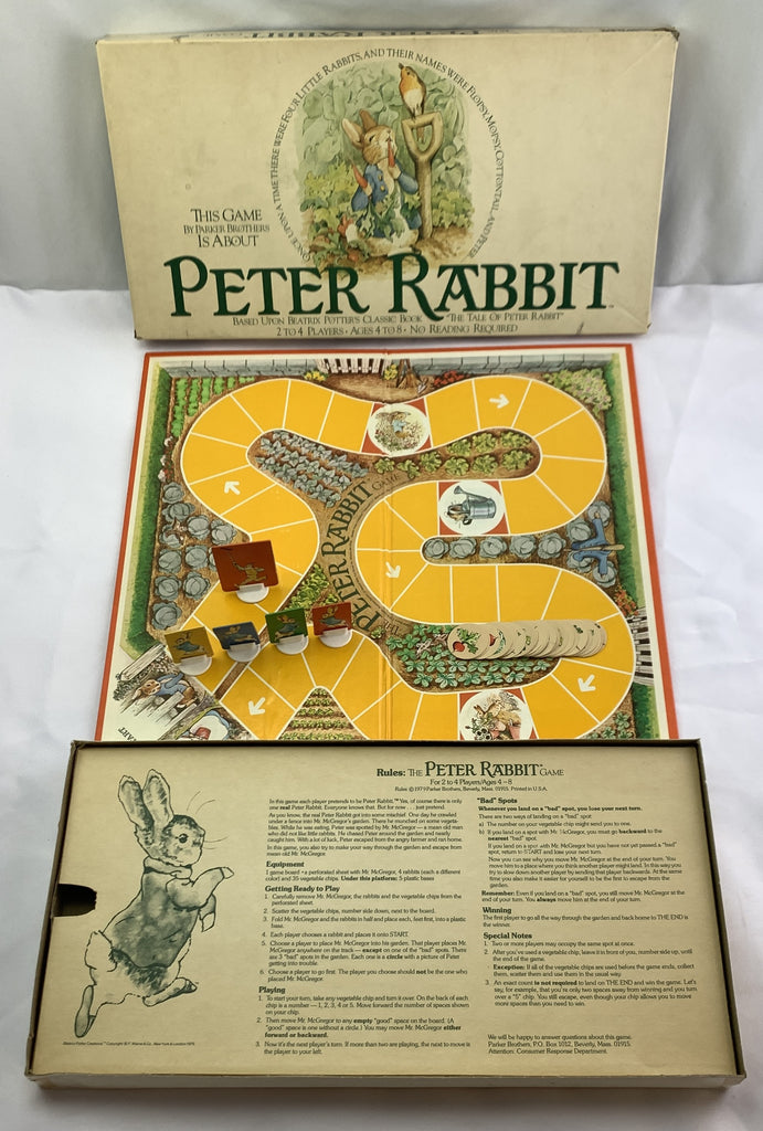 The Peter Rabbit Game - Parker Brothers - Very Good Condition | Mandi's ...