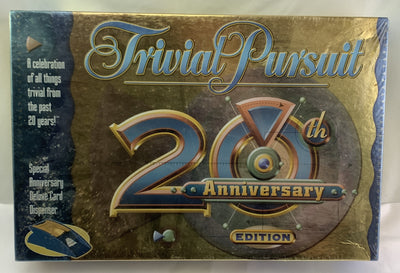 Trivial Pursuit 20th Anniversary Game - 2002 - Hasbro - New/Sealed