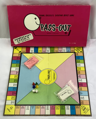 Pass Out Game Anniversary Edition - 1971 - Frank Bresee - Great Condition