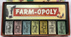 Farm-opoly Monopoly Game - Late for the Sky - Great Condition