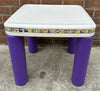 Little Tikes Table with 2 Chunky Chairs - Good Condition