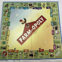 Farm-opoly Monopoly Game - Late for the Sky - Great Condition