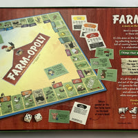 Farm-opoly Monopoly Game - Late for the Sky - Great Condition
