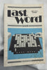 The Last Word Game - 1985 - Milton Bradley - Great Condition