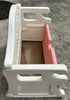Vintage Little Tikes Pink Bench Chest Victorian Style - Great Condition