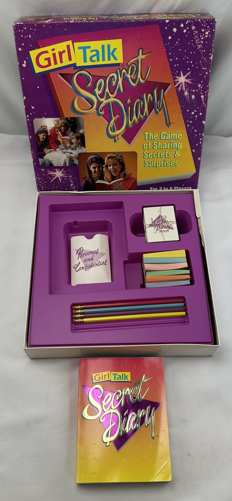 Girl Talk Secret Diary - 1991 - Golden - Great Condition