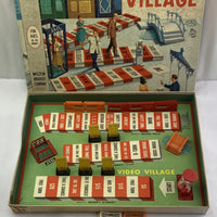 Video Village Board Game - 1960 - Milton Bradley - Great Condition