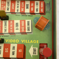 Video Village Board Game - 1960 - Milton Bradley - Great Condition