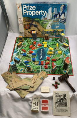 Prize Property Game - 1974 - Milton Bradley - Great Condition