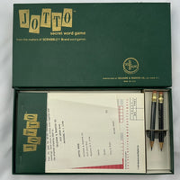 Jotto Secret Word Game - 1967 - Selchow & RIghter - Great Condition