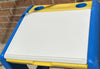 Little Tikes Child Size Desk and Yellow Chunky Chair - Great Condition