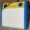 Little Tikes Child Size Desk and Yellow Chunky Chair - Great Condition