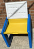 Little Tikes Child Size Desk and Yellow Chunky Chair - Great Condition
