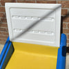 Little Tikes Child Size Desk and Yellow Chunky Chair - Great Condition