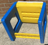 Little Tikes Child Size Desk and Yellow Chunky Chair - Great Condition