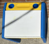 Little Tikes Child Size Desk and Yellow Chunky Chair - Very Good Condition