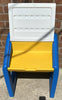 Little Tikes Child Size Desk and Yellow Chunky Chair - Very Good Condition