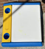 Little Tikes Child Size Desk and Yellow Chunky Chair - Very Good Condition