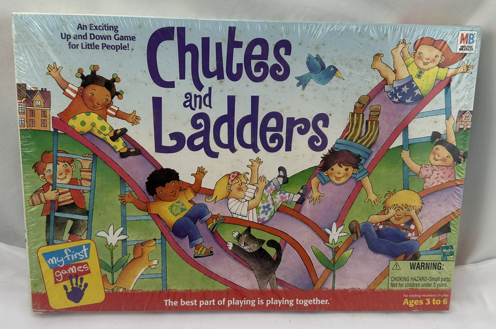 Chutes and Ladders Game - 1999 - Milton Bradley - New/Sealed