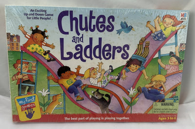 Chutes and Ladders Game - 1999 - Milton Bradley - New/Sealed