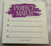 Perfect Match Game - 1991 - Parker Brothers - Great Condition